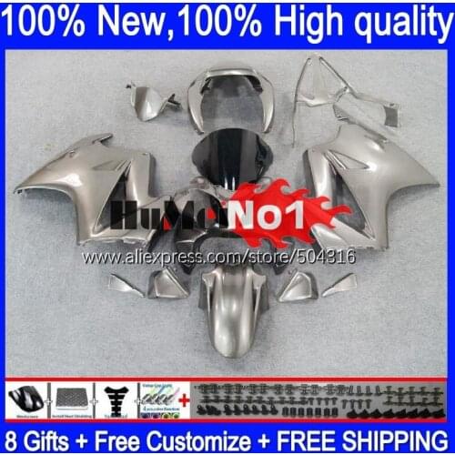 Interceptor For HONDA VFR800RR 2002 2003 2004 2005 2006 130MC.71 VFR800 stock grey VFR 800RR 800 RR 07 08 09 10 11 12 Fairing