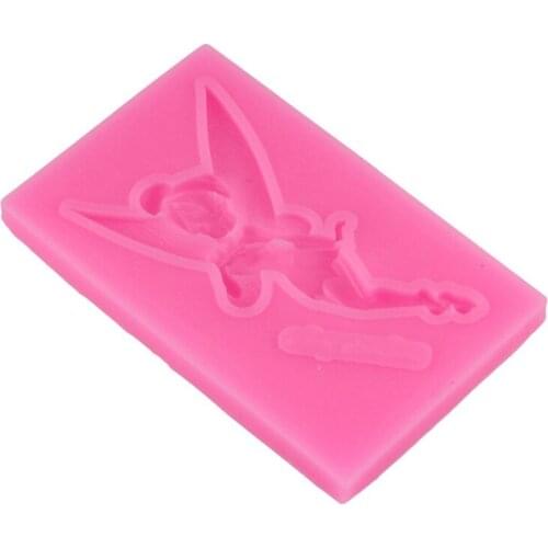 Fairy Silicone Molds Decorating Fondant Chocolate Candy Gum Paste Clay Sugar Icing Pastry Craft Baking Tool Cakes Topper