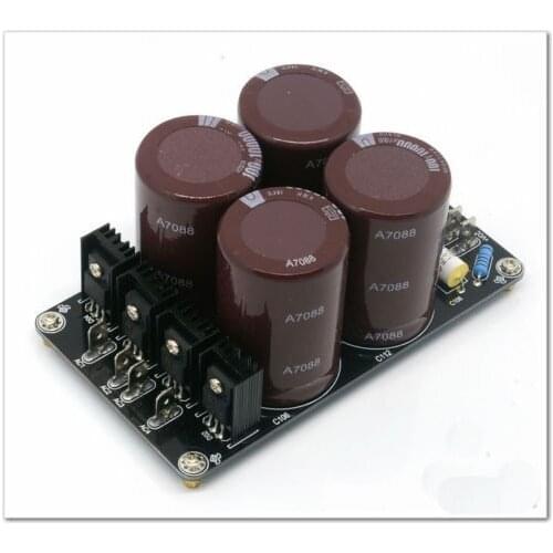 Assembled 4*10000uF/100V high quality power supply board for power amplifier PSU