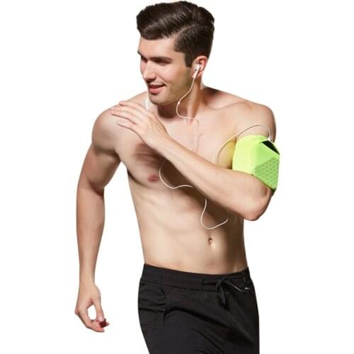 Sports Running Arm Band Mobile Holder Bag Jogging Gym Fitness Phone Exercise Armband Anti Slip Pocket Stretch Phone Pouch