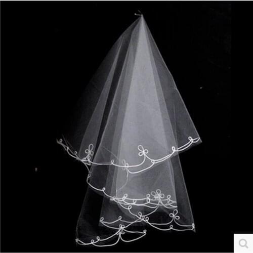 Свадебные короткие фаты VARBOO_ELSA China At AliExpress