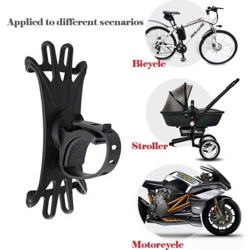 360 Rotatable Baby Pram Cart Phone Holder Baby Stroller Accessories Mobile Phone Holder Rack Universal for iPhone Device