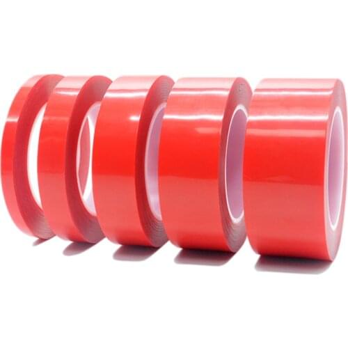 1 Roll 3 Meter Double Sided Adhesive Tape Acrylic Transparent No Traces Sticker for Car decoration Fixed LED strip mounting