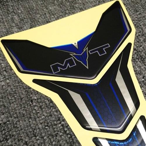 For Yamaha MT09 MT-09 MT 09 3D Stickers Tank Pad Protector Fairing Motorcycle Knee Accessories Decal Fuel 2016 2017 2018 2019