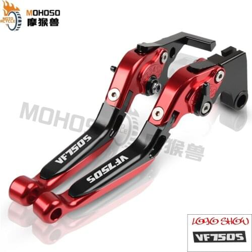 Motorcycle Accessories CNC Folding Extendable adjustable Brake Clutch Levers For HONDA VF750S SABRE VF 750S VF750 S 1982-1986