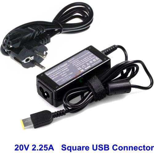 20V 2.25A Laptop Ac Adapter Charger for Lenovo Thinkpad ADLX45NLC3 ADLX45NDC3A ADLX45NCC3A 0C19880 45W Notebook Power Supply
