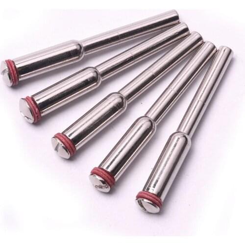 20PCS 3.15mm Shank Rotary Cutting Disc Mandrel Cutting Cut-off Wheel 2mm-3mm Hole Holder Mandrel For Dremel Accessory