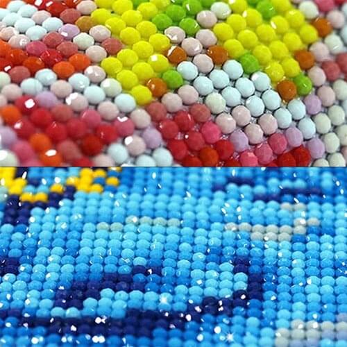 DIY 5D Diamond Painting Cute Dog Embroidery Cross Stitch Crafts Home Decor