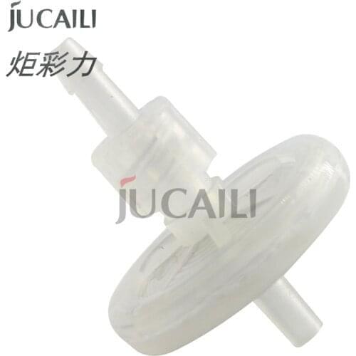Jucaili 20pcs inkjet printer part white small air filter for Infiniti Challenger Phaeton Printer ink Filter