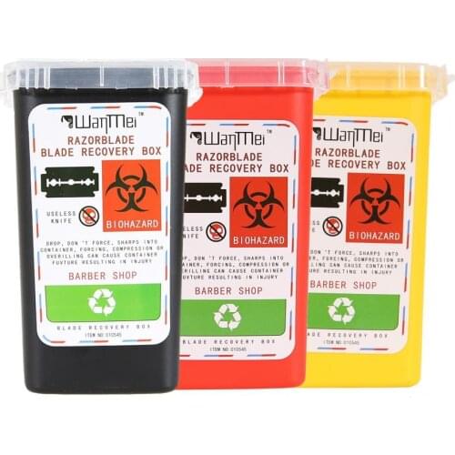 Sharps Container Disposal Blade Plastic Holder Box for Waste