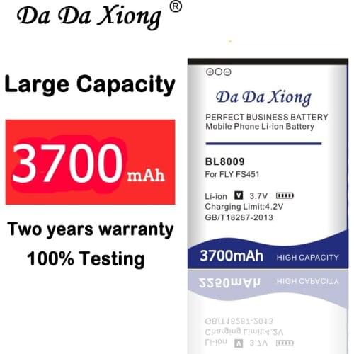 3700mAh BL8009 Li-ion Phone Battery for Fly FS451 Nimbus 1 Mobile phone replacement battery
