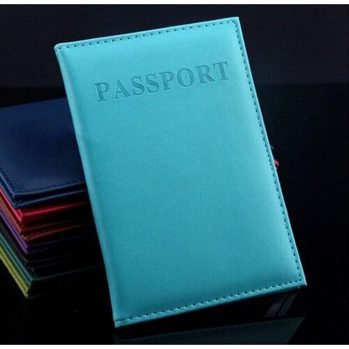New Leather Women Passport Unisex Card Case Man Card Holder Holder Couple Models High Quality Womens Travel Passport Cover