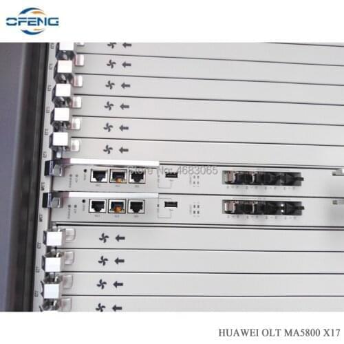 Original Huawei MA5800-X17 OLT with 2 *MPLA control board + 2 * PILA power board Free shipping