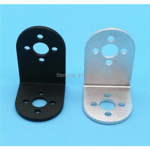 5pcs/lot L-Type Arduino Pan And Tilt Mount Servo Bracket Stand For Robot Clamp Claw Joint Retail Dropshipping + Free Shipping