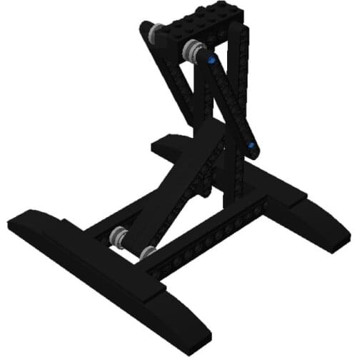 The MOC Stand (Only Bracket) for The Resistance X-wing Fighter 75149 Display Stand Building Blocks Bricks DIY Toys