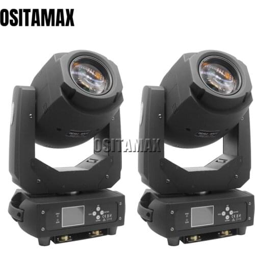 Popular selling 2pcs/lot 200W LED 2IN1 Beam Spot Light Moving Head Party Nightclub DMX Disco Light