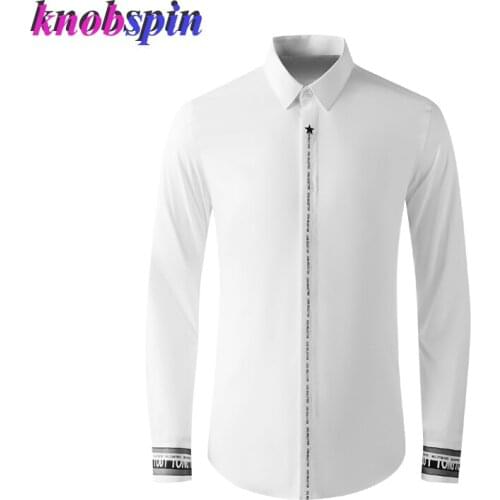 Simple Brand Cotton Shirt Men Casual Long Sleeve Shirts For Men High quality Slim Business Male Dress Shirts Plus size Camisas