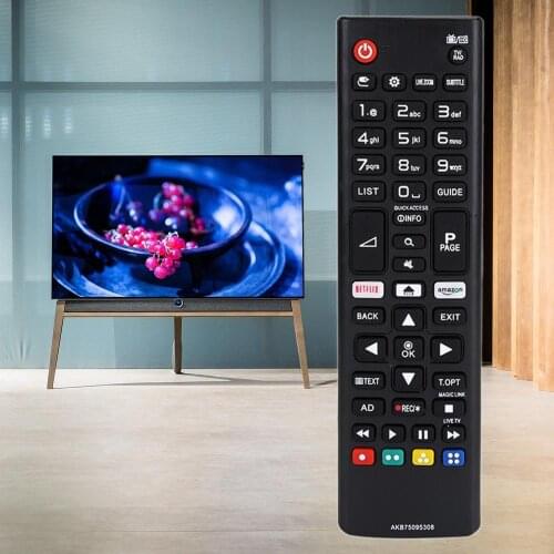 For Lg English Version Tv Remote Control Akb75095308 Portable Wireless Tv Remote Control Sensitive Button