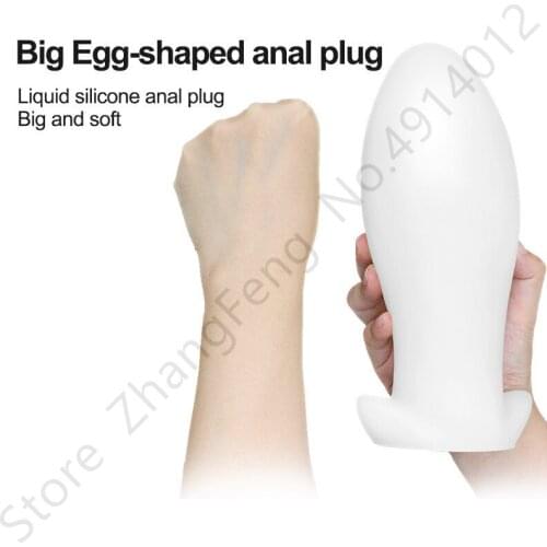 Silicone Big anal dildo butt plug prostate massage dilator adult erotic sex toys for women gay anal sex vaginal Anal Balls bdsm