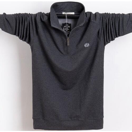 Plus size 6XL 5XL jersey solid mens polos tee shirts dress fashions casual button fitness long sleeve polo shirt men poloshirt