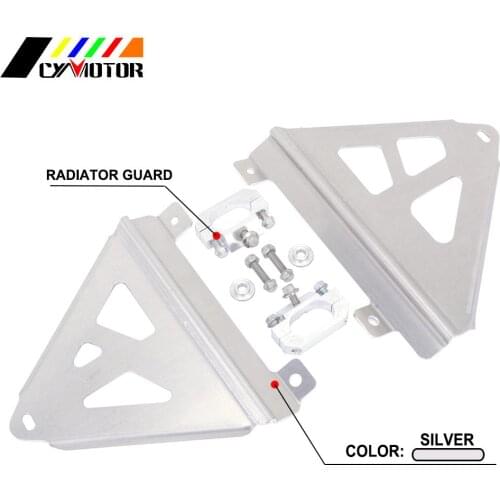 Motorcycle Radiator Water Cooler Protector Bracket Guard For Honda CRF250R CRF 250R 2018 2019