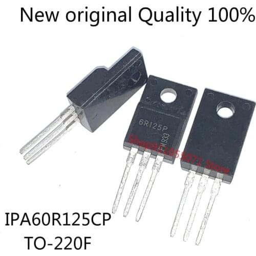 10PCS/LOT IPA60R125CP 6R125P TO-220F 650V 16A New spot hot sale
