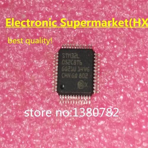 Free Shipping (2pcs-10pcs) STM32L052C8T6 STM32L052 LQFP-48 IC In stock