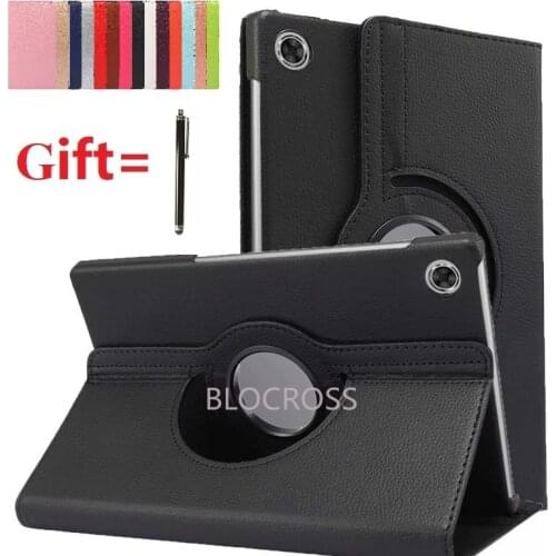 Tablet cover for Lenovo Tab M10 FHD Plus 10.3 Case TB-X606F TB-X606X TB-X605F TB-X505F TB-X306X 10.1 360 Degree Rotating Funda