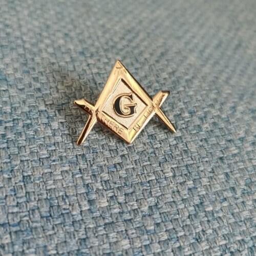 Factory Wholesale 1" Masonic Lapel Pin Let there Be Light