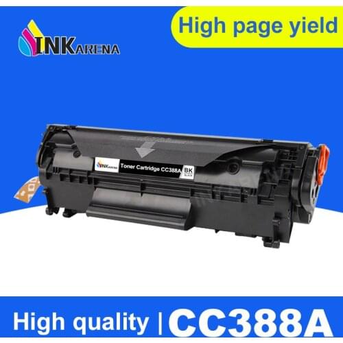 INKARENA Black Compatible Toner Cartridge For HP CC388A 388a 388 88a LaserJet P1007 P1008 P1106 P1108 Pro M1136 M1213nf M1216nf