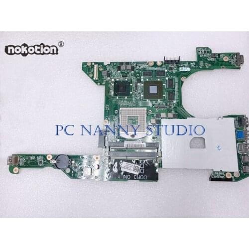 NOKOTION for Inspiron 7420 Motherboard 3C38H 03C38H w/ GT640M 2GB DA0R08MB6E4 HM77 Laptop Mainboard Tested