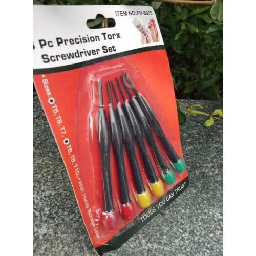6 in 1 professional screwdriver Precision Multifunction Small Screwdriver Set for Watch Glasses Phones Tablet PC