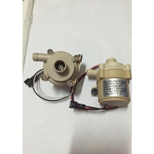 Original new 100% WDB-38F MO-4809 DC 24V4.8L/min mini water pump motor with plug line