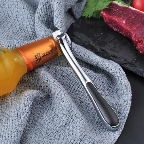 Bottle Opener - Heavy Duty Zinc Alloy Beer Bottle Openers, Home Outdoor Beer Opener Solid Easy to Use for Arthritic Hands