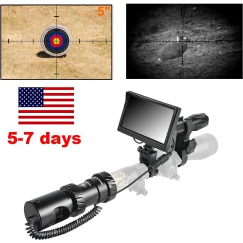200M New Upgrade Night Vision Night Hunting Riflescope Hunting Scopes Optical Night Hunting Sniper Scope 2 Years Warranty