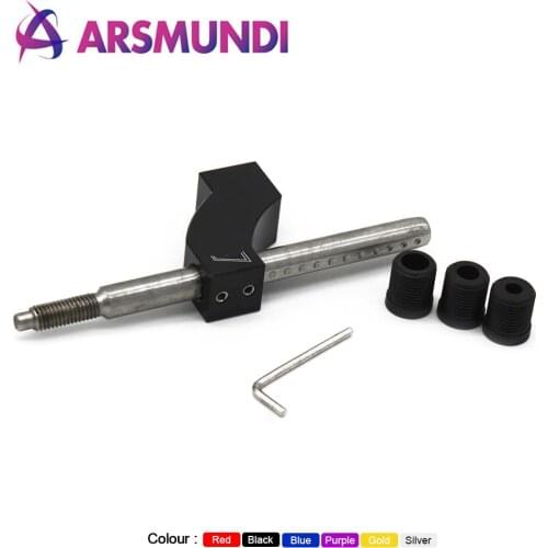 Adjustable Shift Lever Shift Knob Extender Short Shifter Extension Adapter Universal for (10X1.5) Gear Knob