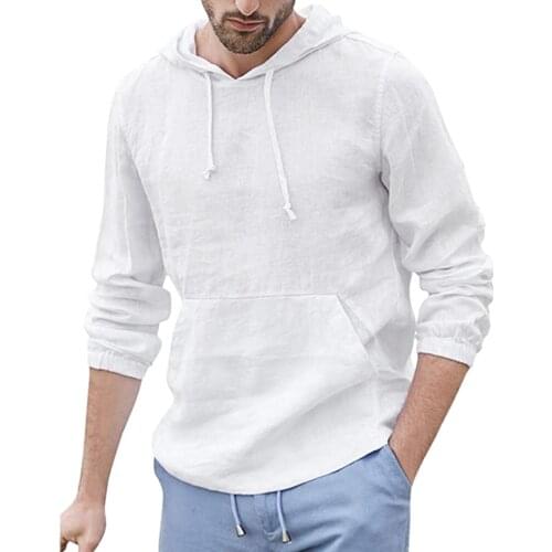 WOCLEILIY Men's T-shirts With A Hood