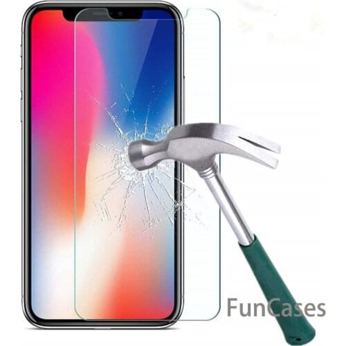 Tempered glass For iPhone XSMax X 9H Screen protector Flim Cover guard glass For iPhone X XS Max XR Toughened pouzdra Protect