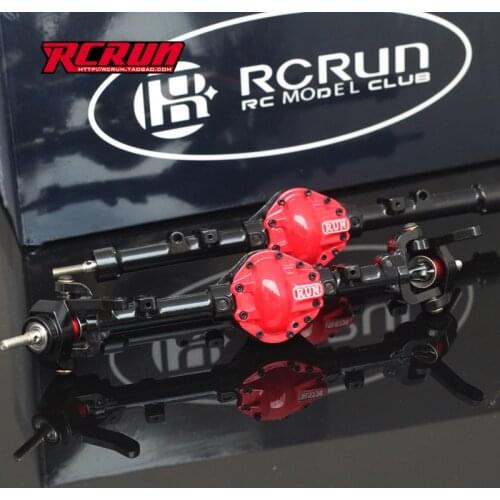1/10 scaoe rc Rcrun rock crawler m6s metal axle for axial scx10 rc8wd d90 land rover g2 rc