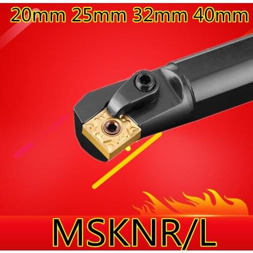 1PCS S20R-MSKNR12 S25S-MSKNR12 S32T-MSKNR12 S40T-MSKNR12 MSKNL12 20mm-40mm CNC Internal Turning tools