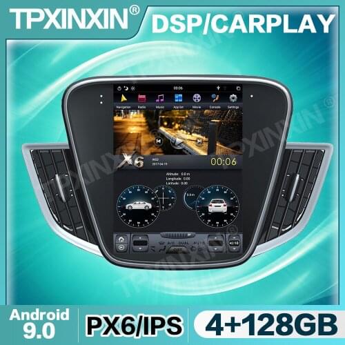 Tesla IPS Touch Screen For Chevrolet Cavalier 2016 2017 2018 Android Car Radio Multimedia Video DVD Player Navigation GPS 2 din