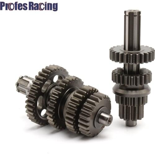 Fourth Gear Main Countershaft Transmission Gear Box Main Counter Shaft Fit For Lifan 125cc Electric Foot Start Engines ZB-110