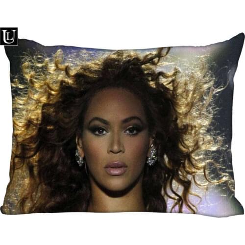 Custom Beyonce Rectangle Pillowcase zipper Classic Pillow Case DIY Pillow Case With Your Picture 20x30inch