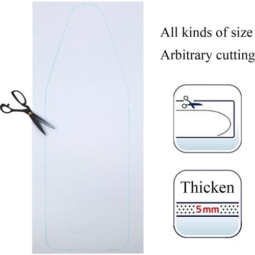 150x60cm IRONING BOARD FELT PAD , Universal Replacement Ironing Board Felt Padding Underlay Breathable Cotton Felt,Easy to Cut