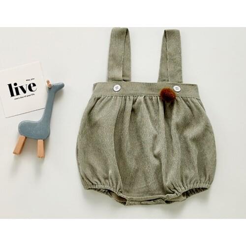 Baby PP Overall Pant Fashion Spring Autumn New Baby Boys Girls Pants Cute Pumpkin Straps Shorts For Baby Overalls Spodnie