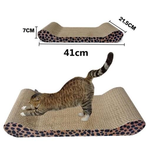 New cat toy Claw Kitten Pet Scratcher Board With Catnip Sofa Scratcher Bed Lounge Toy Free Shipping