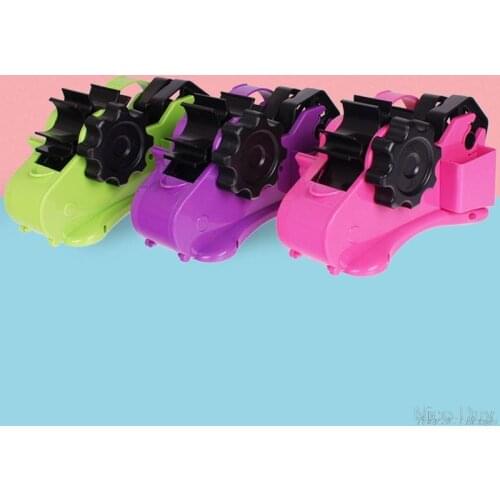 Semi-Auto Tape Dispenser With 35mm Fixed Length Tape Cutter Desktop Office Packing Home Tools A14 20 Dropship