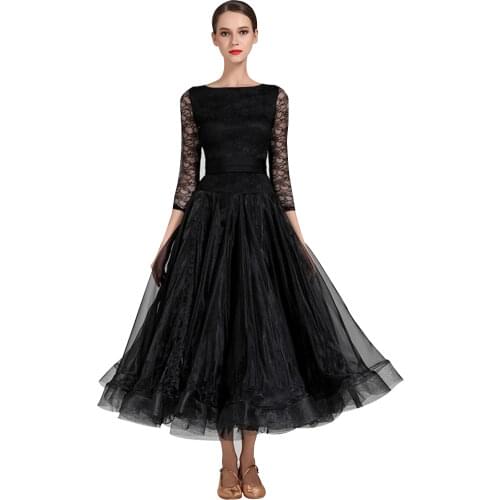 Blue ballroom dance competition dresses dance ballroom waltz dresses standard dance dress women ballroom dress fringe dance wear