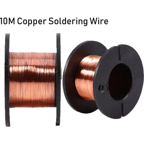 0.1mm PCB Link Jumper Wire Maintenance Jump Line Copper Soldering Wire for Mobile Phone Computer PCB Welding Repair Tools