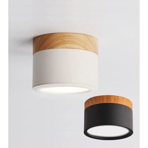 LED Downlight Dimmable 5W 7W 9W12W15W Led Surface Mounted Ceiling Downlight Nordic Spot light indoor Foyer,Living Room bedroom